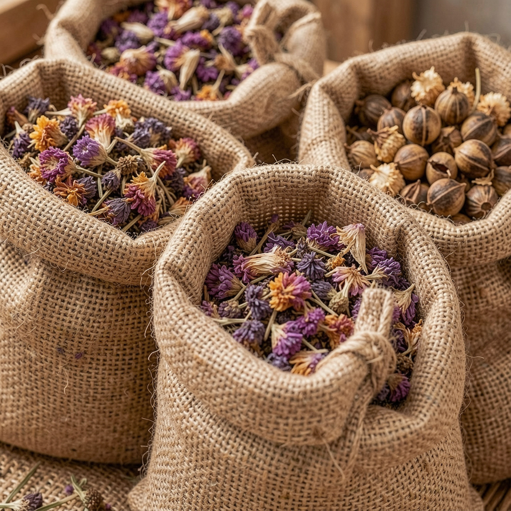 Certified organic botanical ingredients